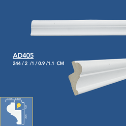 كورنيش بوليتان (إنارة مخفية) – رقم الصنف AD405